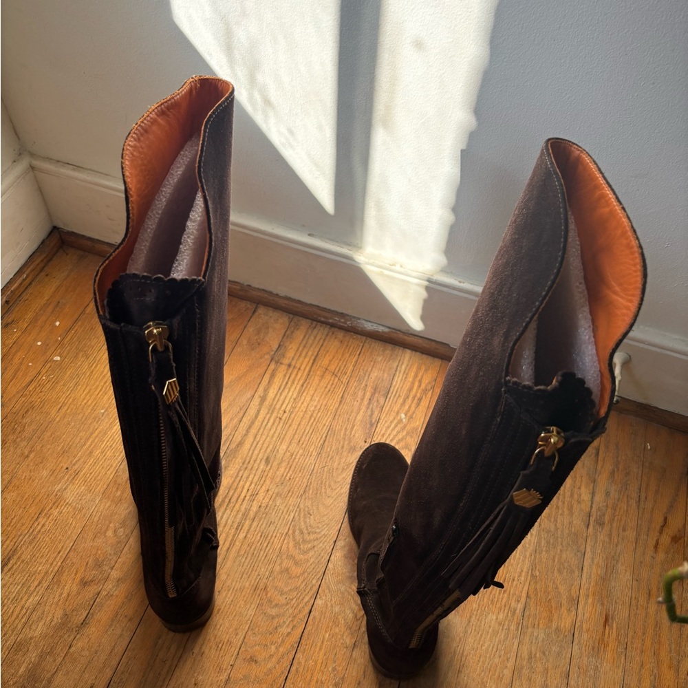 Fairfax & Favor Amira Flat Over-the-Knee Boots, Regular Fit - Size 39 or Size 8